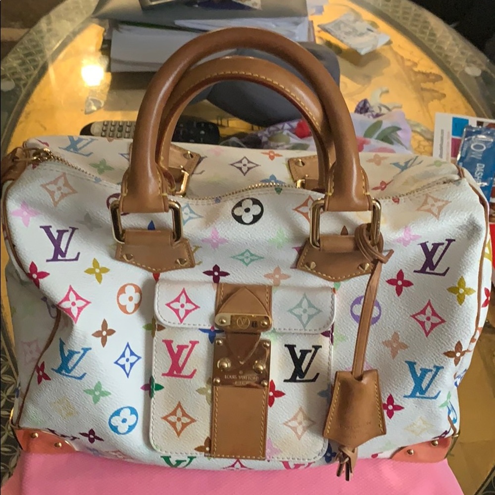 ❤️🔥100% Louis Vuitton 30 Murakami 🔥❤️ SOLD PIECE